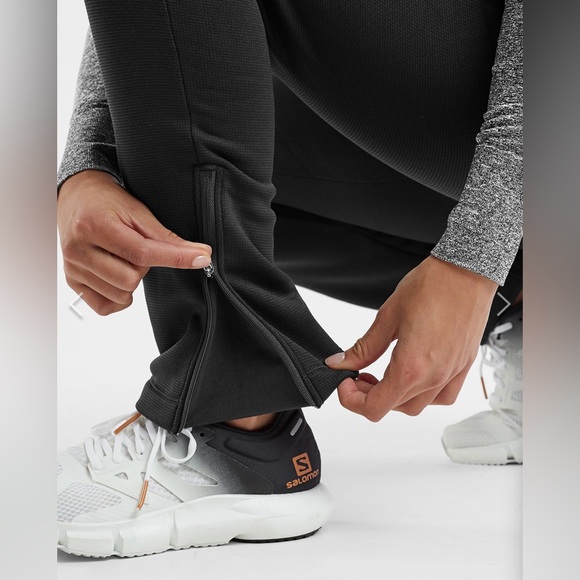 Title Nine Crash More 2.0 Polartec Pants Women’s M Black Fleece Outdoor Active - Picture 5 of 16